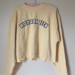 michigan tech crewneck